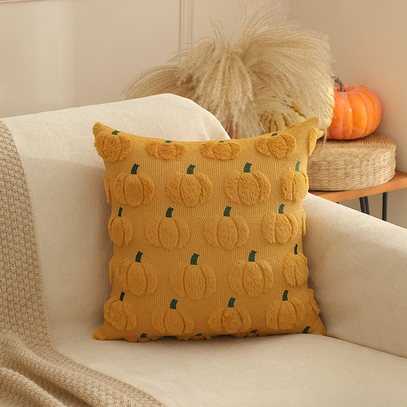 How to Style a Pumpkin Cushion for a Cozy Fall Space