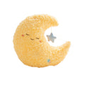 Yellow Crescent Moon Character Cushion
