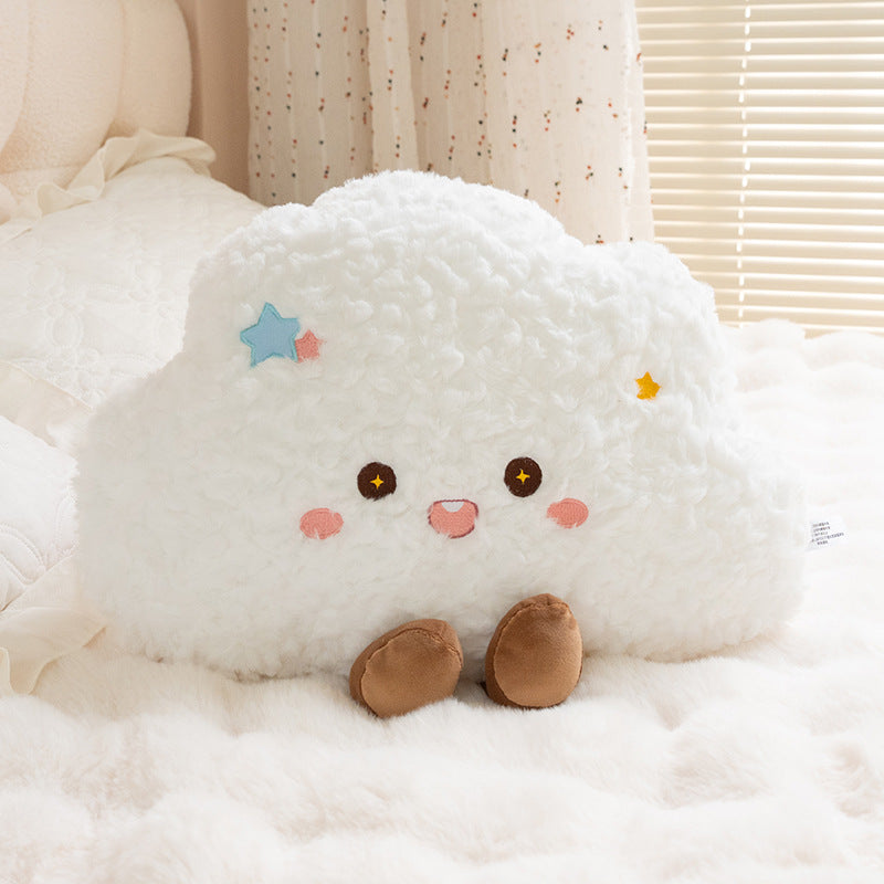 White Cloud Character Pillow